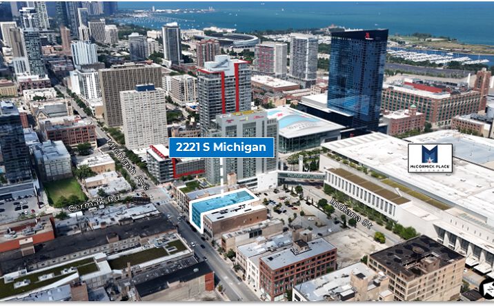 Pictures of Industrial, Office, Retail property located at 2221 S Michigan Ave, Chicago, IL 60616 for sales - image #1