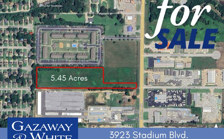 Pictures of Land property located at 3923 Stadium Blvd, Jonesboro, AR 72404 for sales - image #1