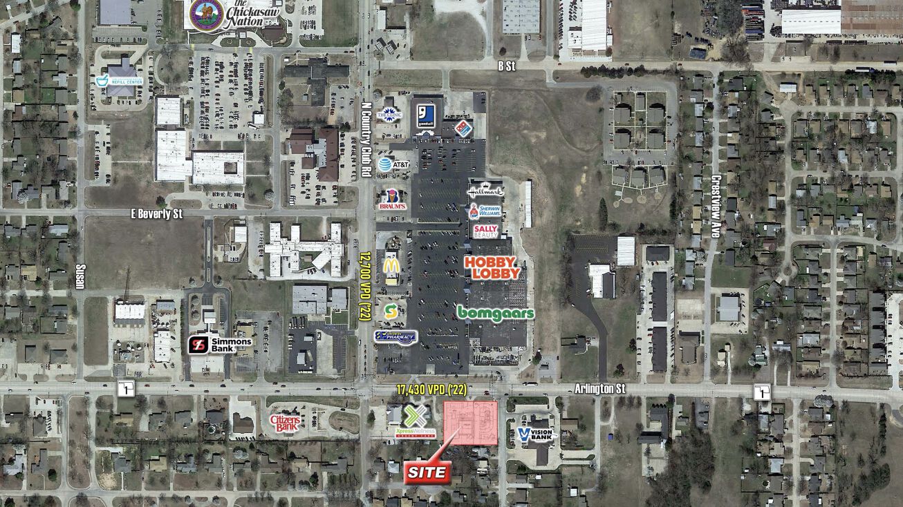 1825 Arlington St, Ada, OK 74820