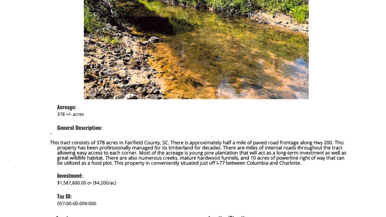 Tract B673 WFC4004FHWY 200, Heath Springs, SC 29058