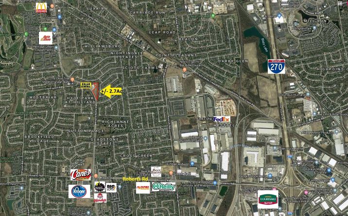 Pictures of Land property located at 0 Hilliard Rome Rd, Columbus, OH 43206 for comps - image #1