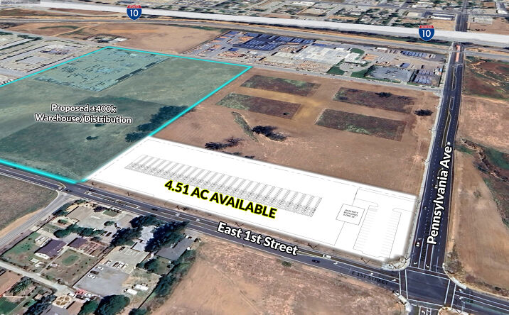 Pictures of Land property located at NWC of E 1st and Pennsylvania Ave, Beaumont, CA 92223 for sales - image #1