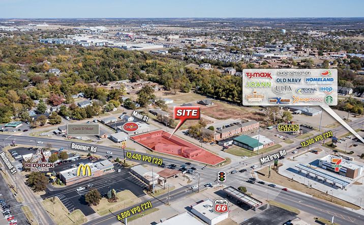 Pictures of Land property located at 800 N Main St, Stillwater, OK 74075 for sales - image #1