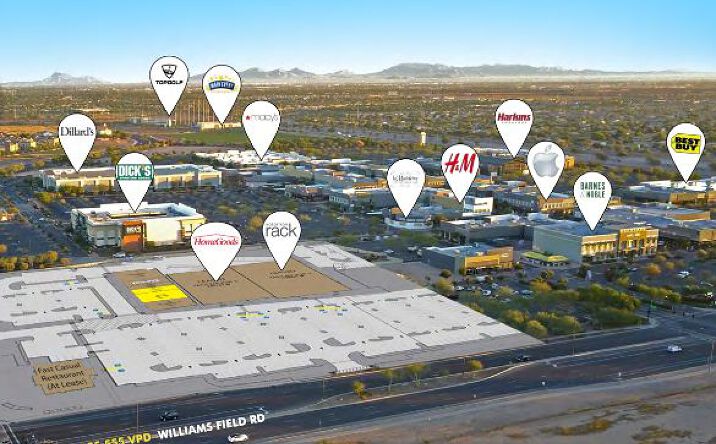 Pictures of Land property located at NEC Santan Village Pkwy & Williams Field Rd, Gilbert, AZ 85296 for comps - image #1