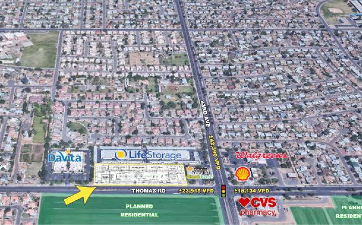 Pictures of Retail, Land property located at 8360 W Thomas Rd, Phoenix, AZ 85037 for comps - image #1