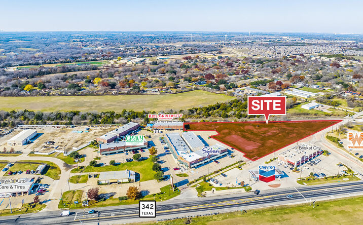 Pictures of Land property located at 205 S. Main St. - Pad Site, Red Oak, TX 75154 for sales - image #1
