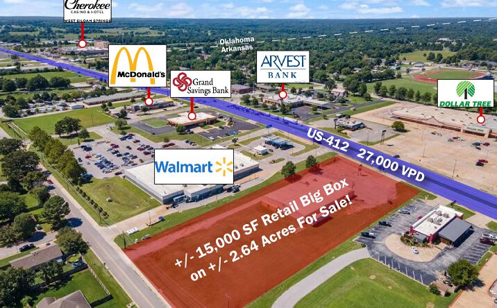 Pictures of Industrial, Retail property located at 1490 US-412, Siloam Springs, AR 72761 for sales - image #1