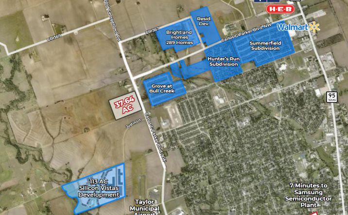 Pictures of Land property located at 612 Carlos G Parker Blvd NW, Taylor, TX 76574 for sales - image #1
