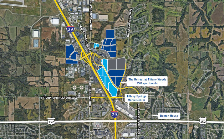 Pictures of Land property located at Located Along I-29, The Kansas City International Airport Corridor, Kansas City, MO 64151 for sales - image #1