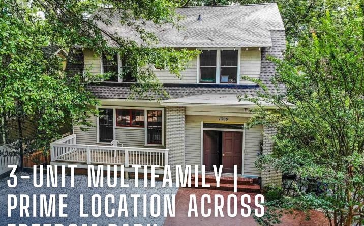Pictures of Multifamily property located at 1326 North Avenue NE, Atlanta, GA 30307 for sales - image #1