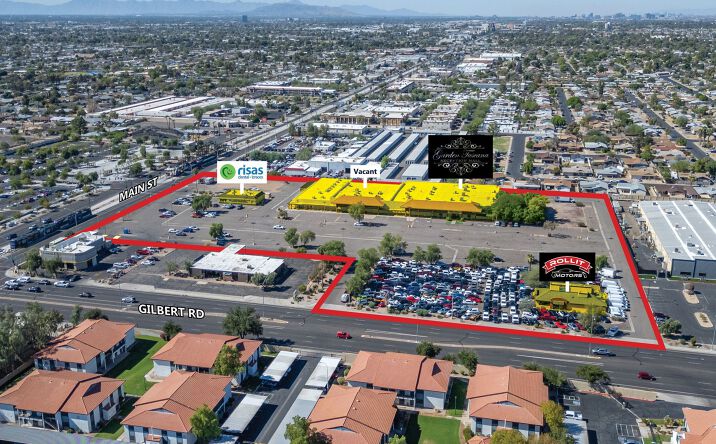Pictures of Retail property located at 1902-1940 E Main St and 60 N Gilbert Rd, Mesa, AZ 85203 for sales - image #1