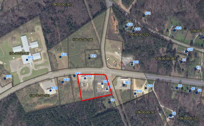 Pictures of Land, Mixed Use, Retail property located at 844 & 846 Greenwood Highway, Abbeville, SC 29620 for sales - image #1