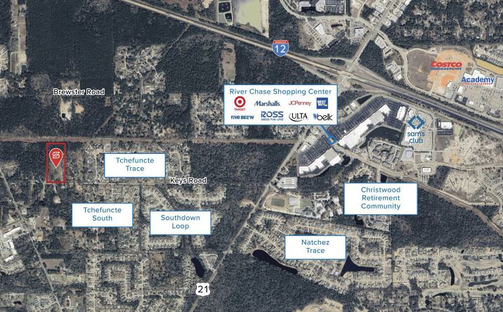 Pictures of Land property located at 14403 Keys Rd, Covington, LA 70433 for sales - image #1