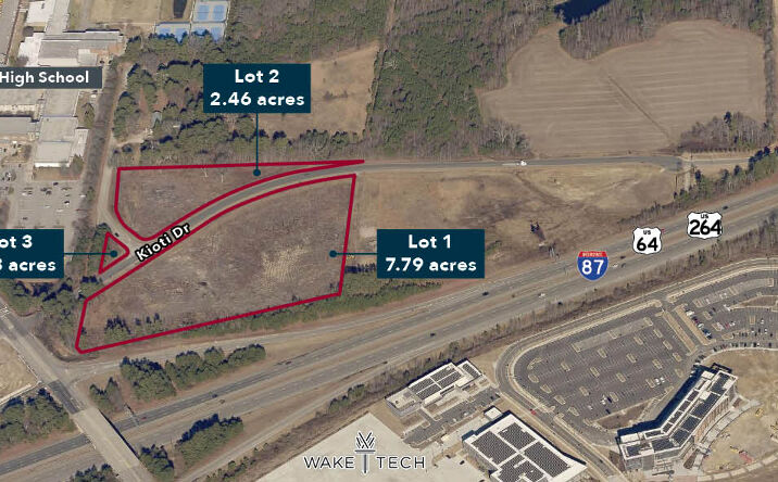 Pictures of Land, Retail property located at 0 Kioti Dr, Wendell, NC 27591 for sales - image #1