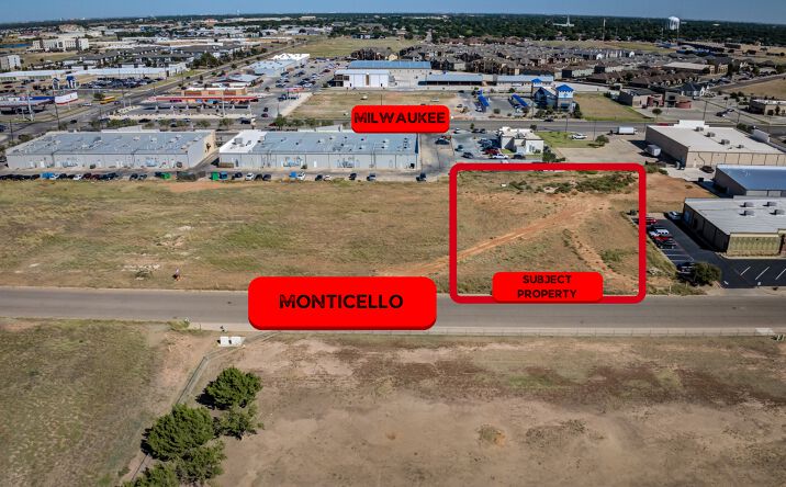 Pictures of Land property located at 6623 Monticello Avenue, Lubbock, TX 79424 for sales - image #1