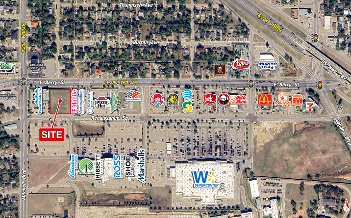 Pictures of Land property located at 2624 Berry St, Fort Worth, TX 76105 for sales - image #1