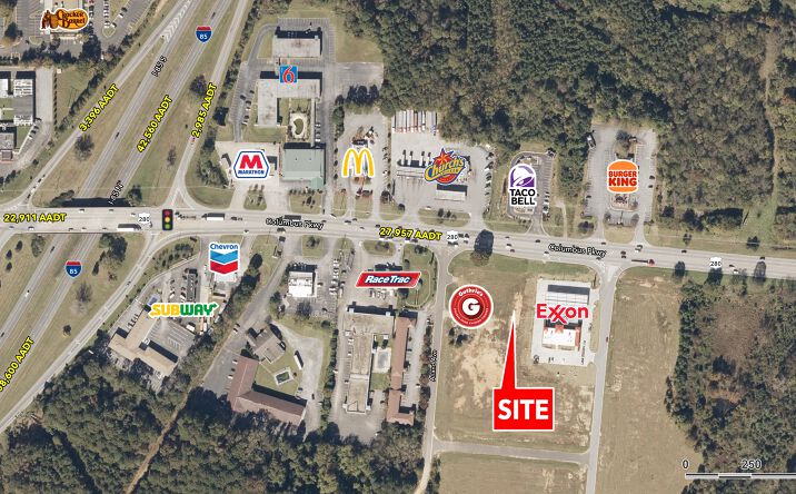 Pictures of Land property located at 1207 Columbus Pkwy, Opelika, AL 36804 for sales - image #1
