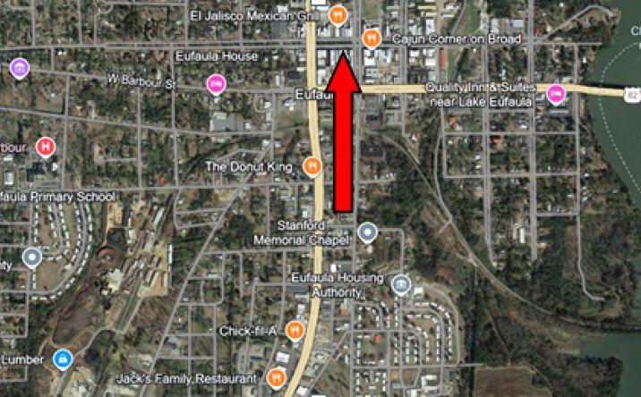 Pictures of Retail property located at 133 E Broad St, Eufaula, AL 36027 for sales - image #1