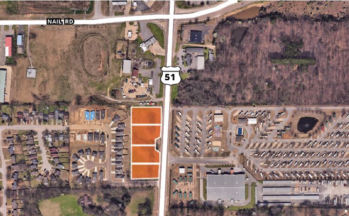 Pictures of Land property located at US-51, Horn Lake, MS 38637 for sales - image #1