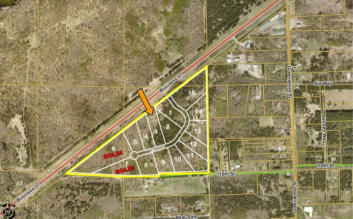 Pictures of Land property located at 11103 Tabor Trail, Brainerd, MN 56401 for sales - image #1