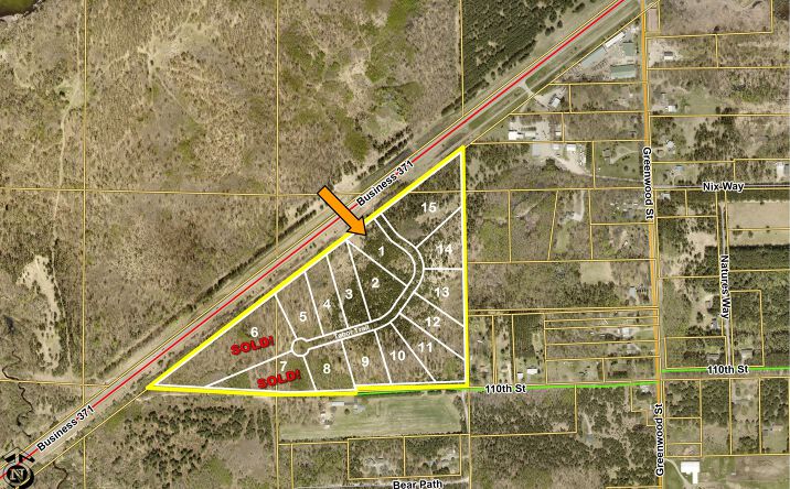 Pictures of Land property located at 11205 Tabor Trail, Brainerd, MN 56401 for sales - image #1