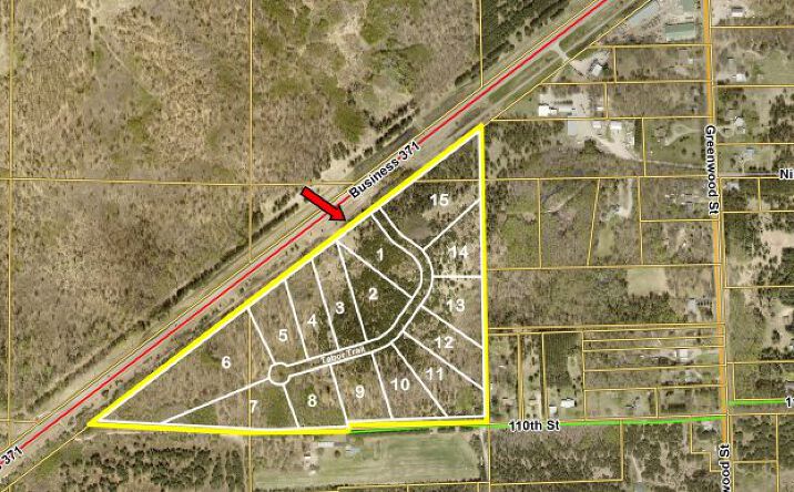 Pictures of Industrial, Land property located at 11131 Tabor Trail, Brainerd, MN 56401 for sales - image #1