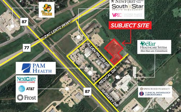 Pictures of Land property located at 114 Medical Dr, Victoria, TX 77904 for sales - image #1