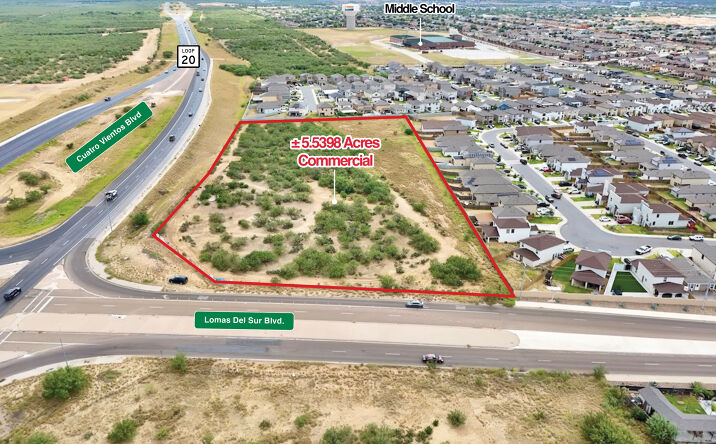Pictures of Land property located at 0000 Lomas Del Sur Boulevard, Laredo, TX 78046 for sales - image #1