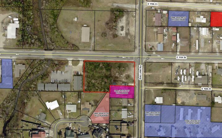 Pictures of Land property located at 000 11th Street, Panama City, FL 32409 for sales - image #1