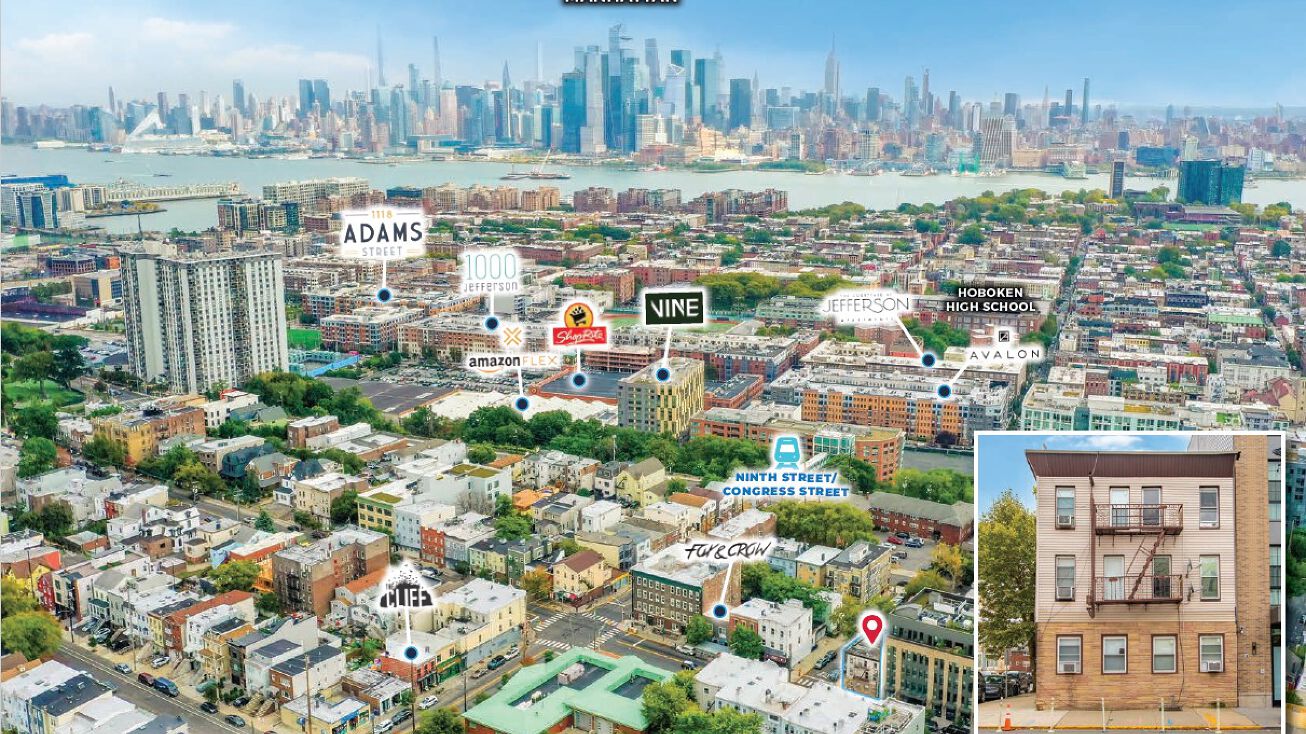 Pictures of Multifamily property located at 584 Palisade Ave, Jersey City, NJ 07307 for sales - image #1