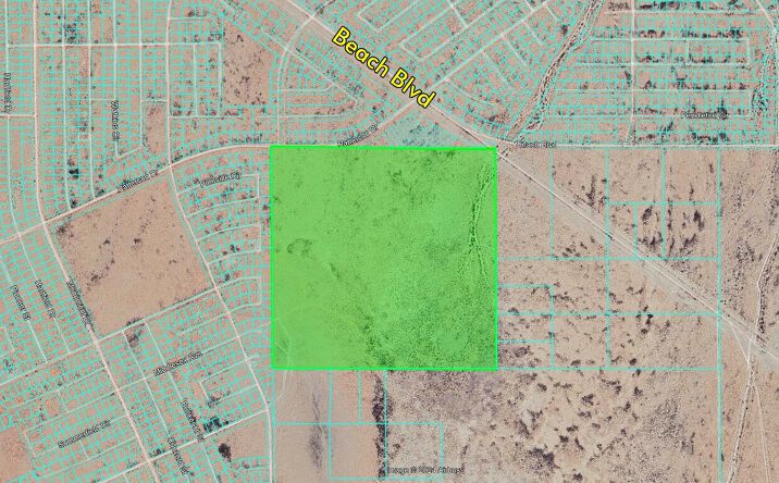 Pictures of Land property located at Beach Blvd, El Paso, TX 79928 for sales - image #1