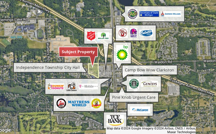 Pictures of Retail, Office property located at Waldon Road, Clarkston, MI 48346 for sales - image #1