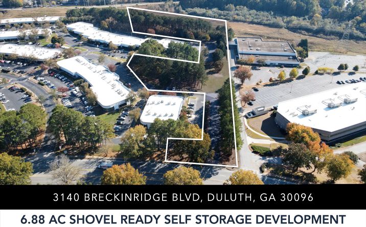 Pictures of Land, Self Storage property located at 3140 Breckinridge Blvd, Duluth, GA 30096 for sales - image #1