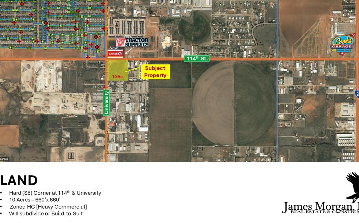 Pictures of Land property located at 11401 University Ave, Lubbock, TX 79423 for sales - image #1