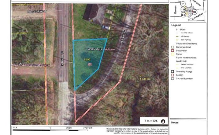Pictures of Land property located at Dennis Street, Wathena, KS 66090 for sales - image #1