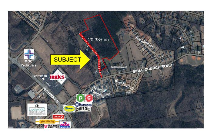 Pictures of Land property located at 160 Malinda Dr, Boiling Springs, SC 29316 for sales - image #1