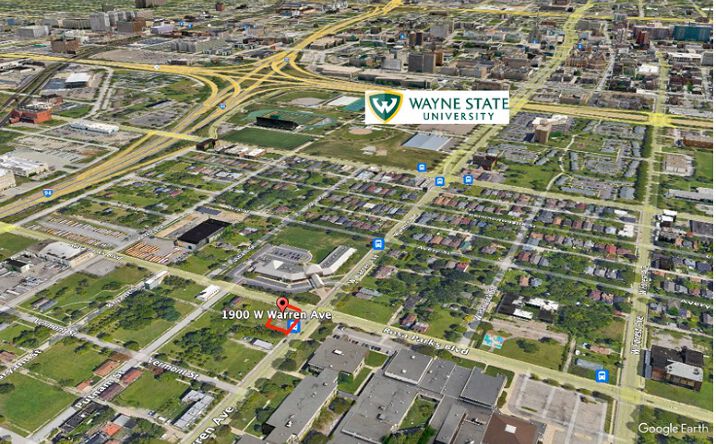 Pictures of Land property located at 1900 W Warren Ave, Detroit, MI 48208 for sales - image #1