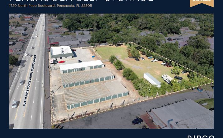 Pictures of Self Storage property located at 1720 N Pace Blvd, Pensacola, FL 32505 for sales - image #1