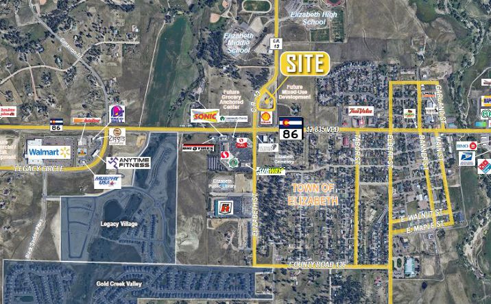 Pictures of Land property located at NEC of Hwy. 86 & C.R. 13, Elizabeth, CO 80107 for sales - image #1