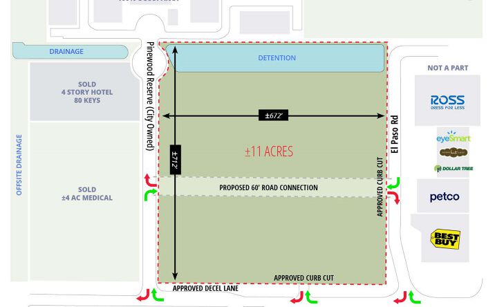 Pictures of Hospitality, Land, Retail property located at 2301 FM 365, Port Arthur, TX 77640 for sales - image #1