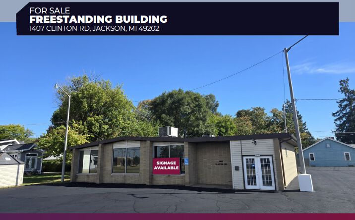 Pictures of Retail property located at 1407 Clinton Rd, Jackson, MI 49202 for sales - image #1