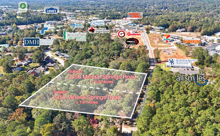 Pictures of Land property located at 2450 Mineral Springs Rd, Lexington, SC 29072 for sales - image #1