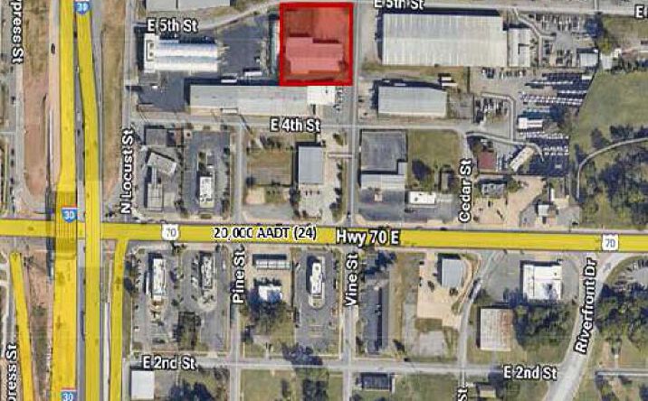 Pictures of Industrial, Land property located at 403 N Vine Street, North Little Rock, AR 72114 for sales - image #1