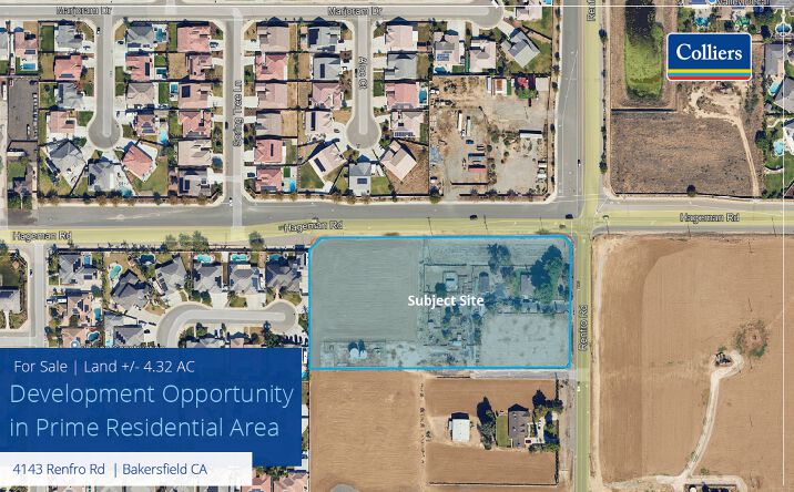Pictures of Land property located at 4143 Renfro Rd, Bakersfield, CA 93314 for sales - image #1