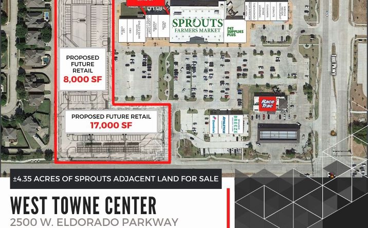 Pictures of Land, Mixed Use, Office, Retail property located at 2500 Eldorado Pkwy, Frisco, TX 75033 for sales - image #1