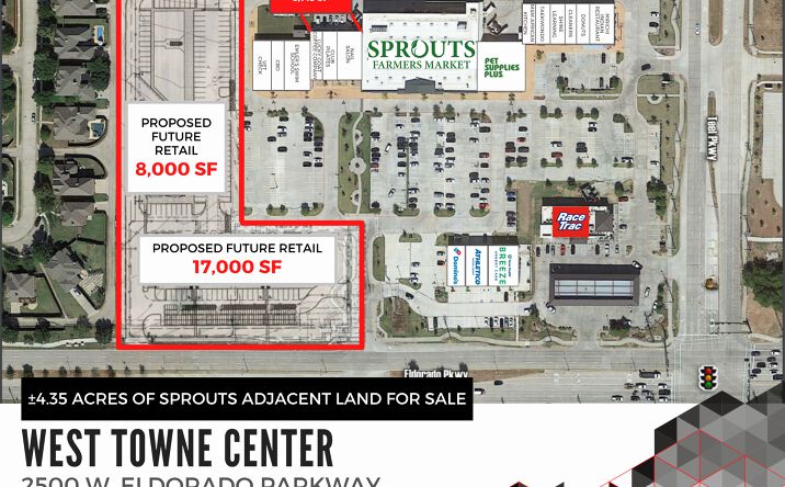 Pictures of Land, Mixed Use, Office, Retail property located at 2500 Eldorado Pkwy, Frisco, TX 75033 for sales - image #1
