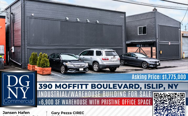 Pictures of Industrial, Office, Retail property located at 390 Moffitt Blvd, Islip, NY 11751 for sales - image #1