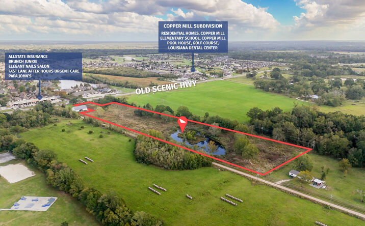 Pictures of Land property located at 19857 Old Scenic Hwy, Zachary, LA 70791 for sales - image #1