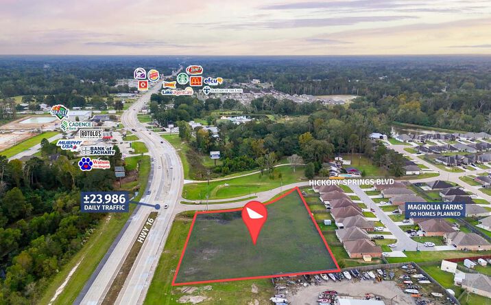 Pictures of Land property located at 7648 Miltons Pl, Denham Springs, LA 70706 for sales - image #1