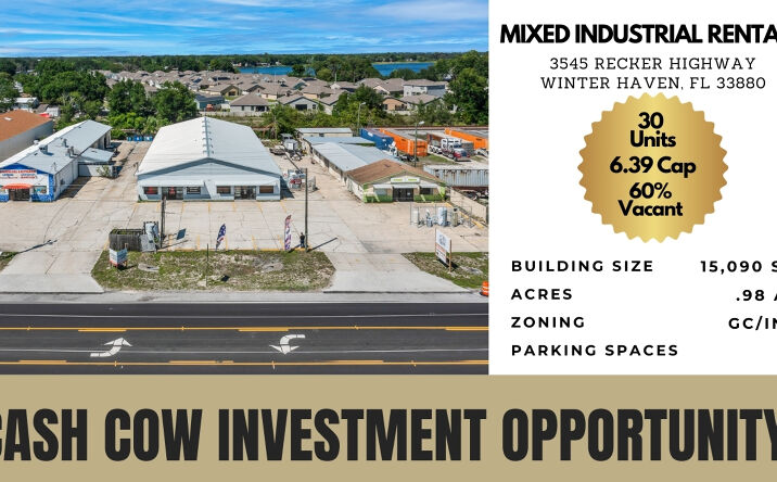Pictures of Industrial, Mixed Use, Self Storage property located at 3545 Recker Hwy, Winter Haven, FL 33880 for sales - image #1